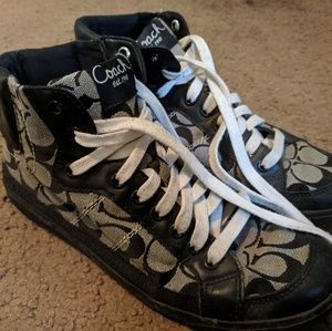 Coach hi-tops size 9